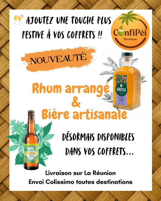 Rhum arrangé & Bière artisanale…