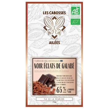 Tablette de Chocolat noir Eclats de Galabé