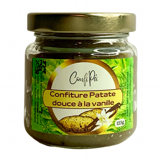 Confiture Patate douce Vanille 125g