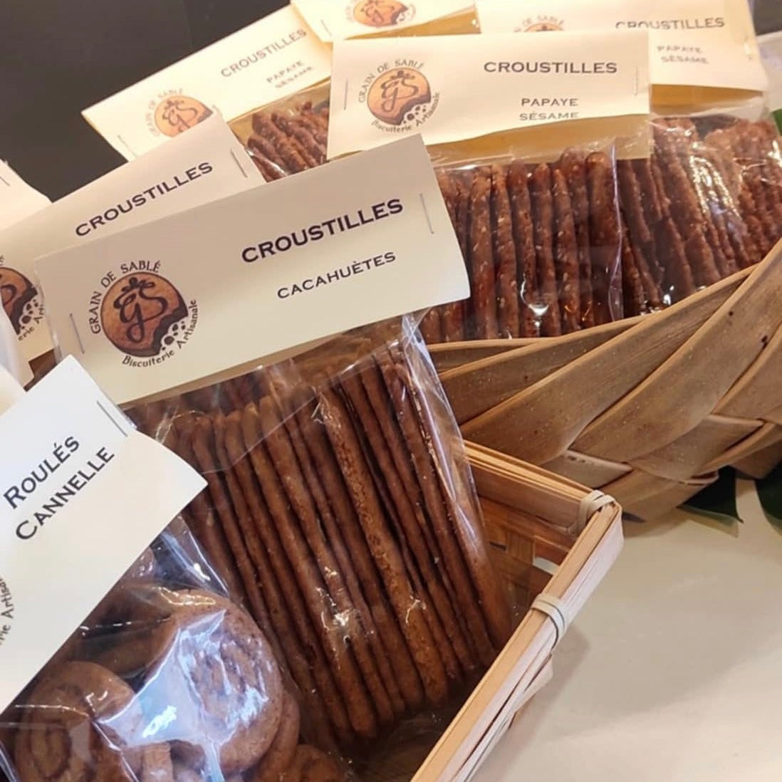 Biscuits artisanaux salés ou sucrés