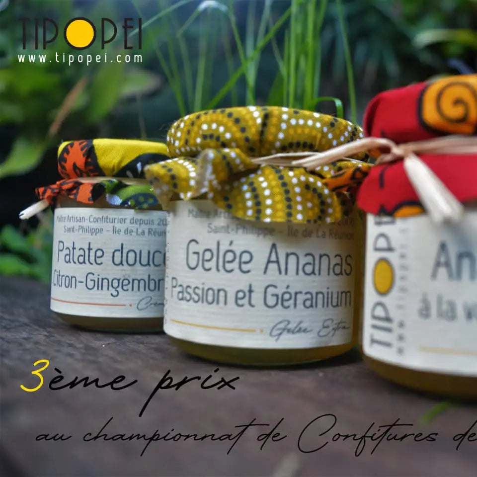 Confiture artisanale Tipopéi