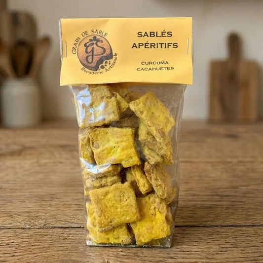 Biscuits sablés apéritifs Grain de Sablé