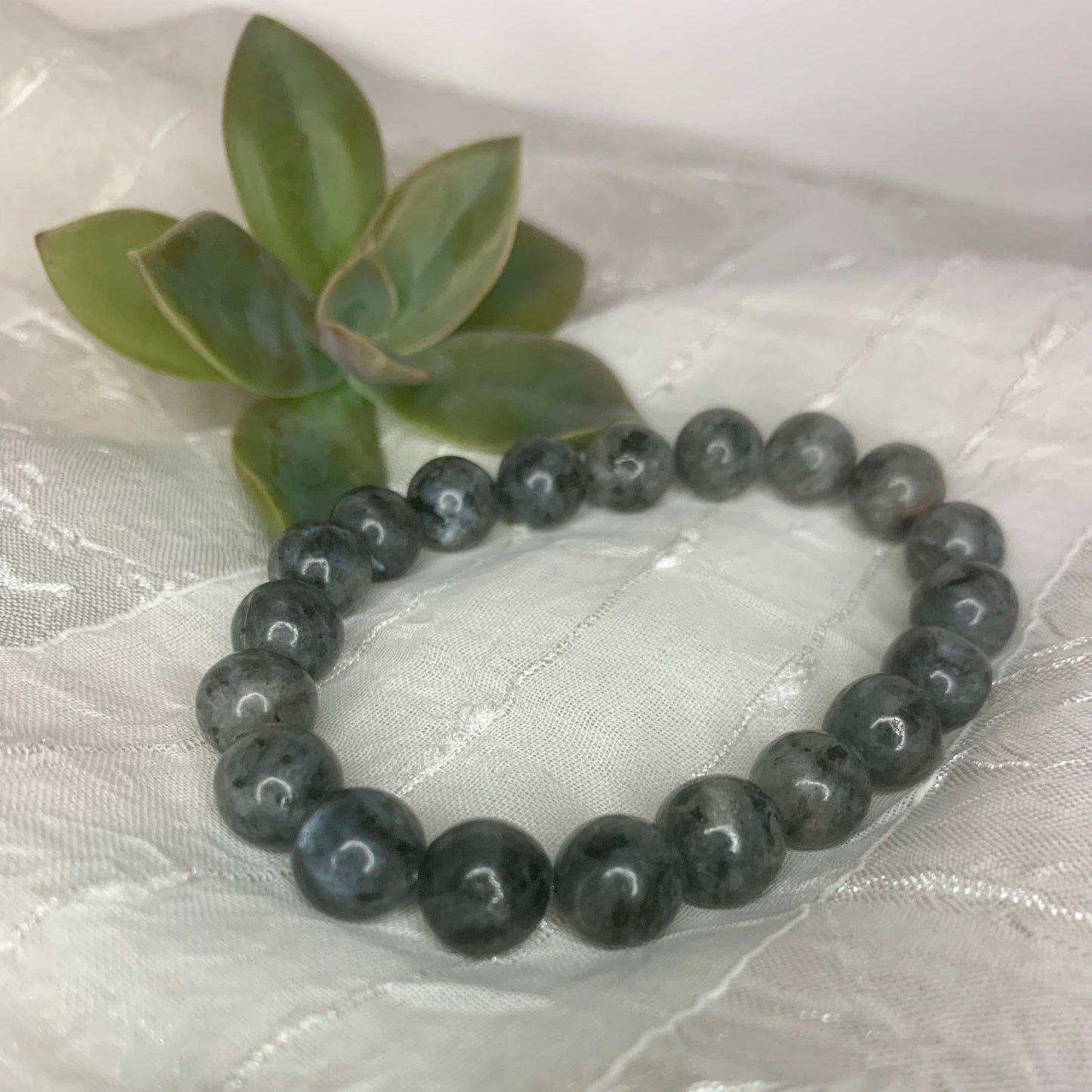 Bracelet Larvikite 10mm