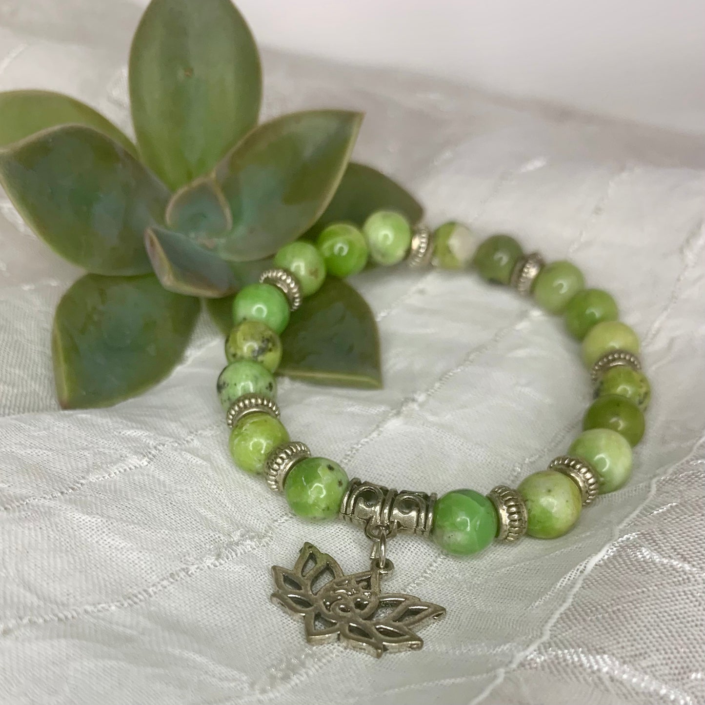 Bracelet Chrysoprase