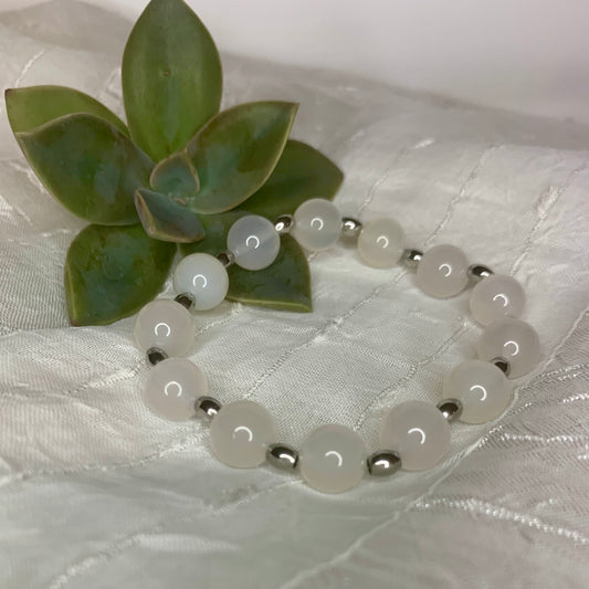 Bracelet Quartz blanc