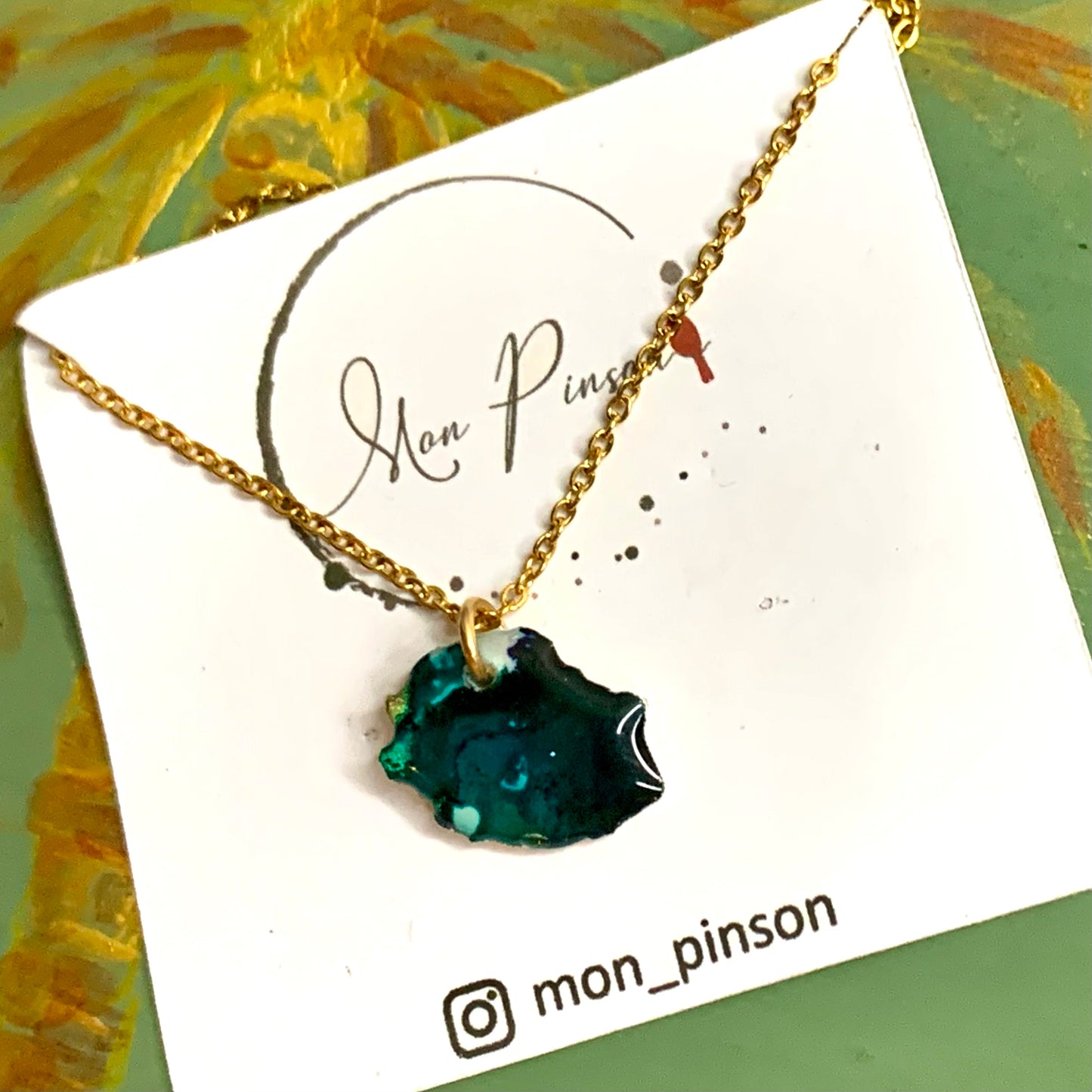 Collier mini Île de la Réunion