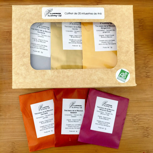 Dosettes individuelles de thé BIO de Grand Coude