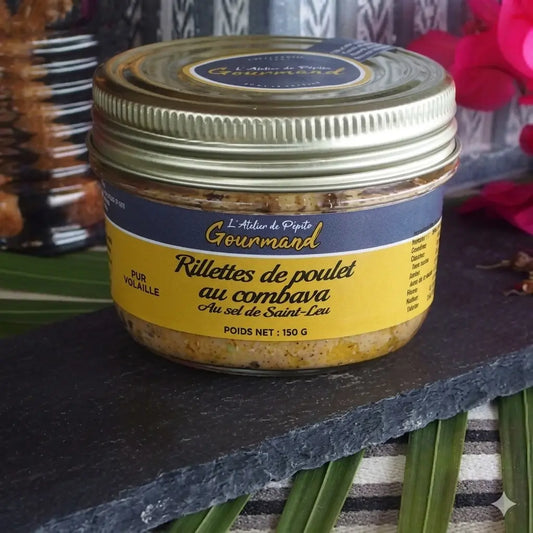 Rillettes (canard ou volailles) L’Atelier du Pêcher Gourmand