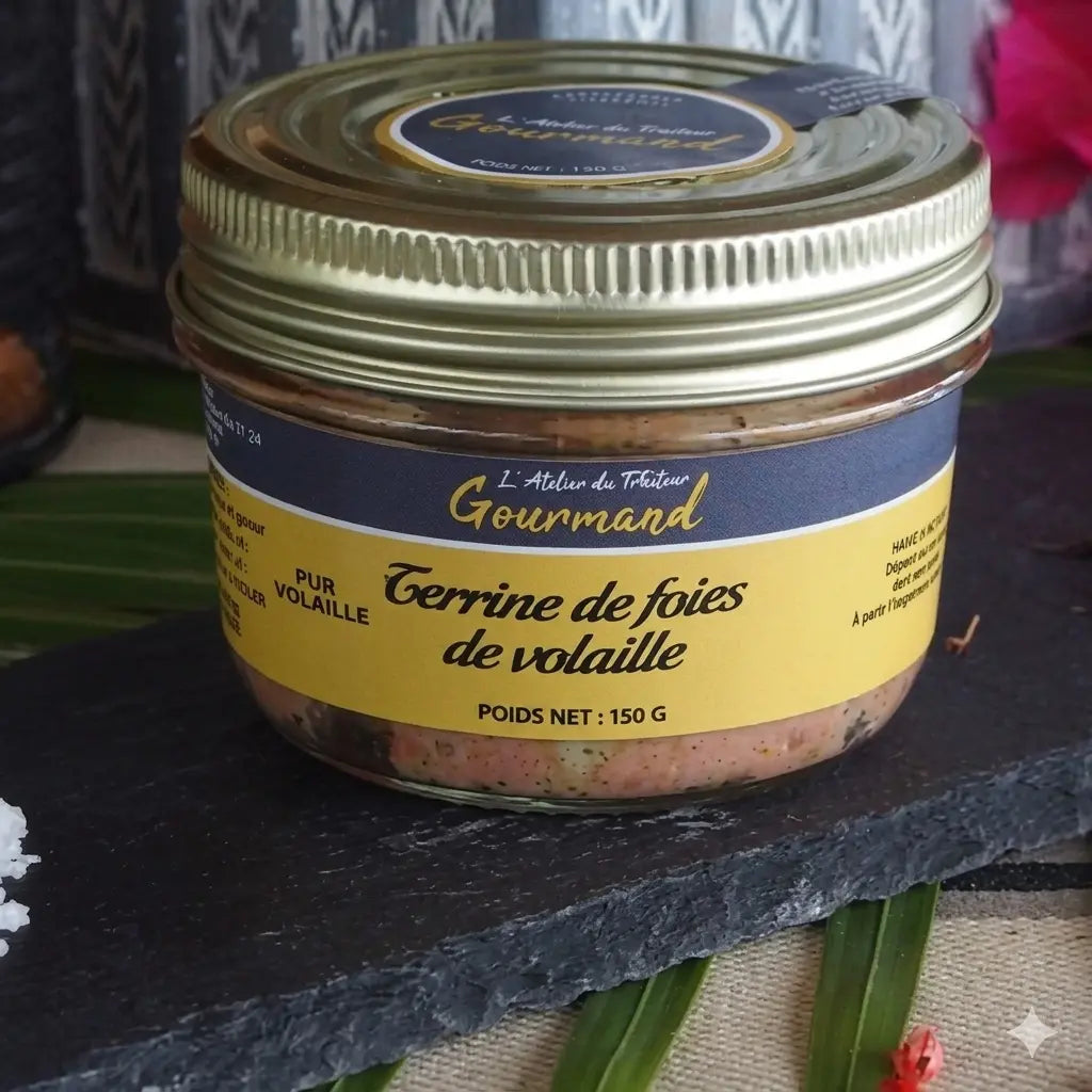 Rillettes (canard ou volailles) L’Atelier du Pêcher Gourmand