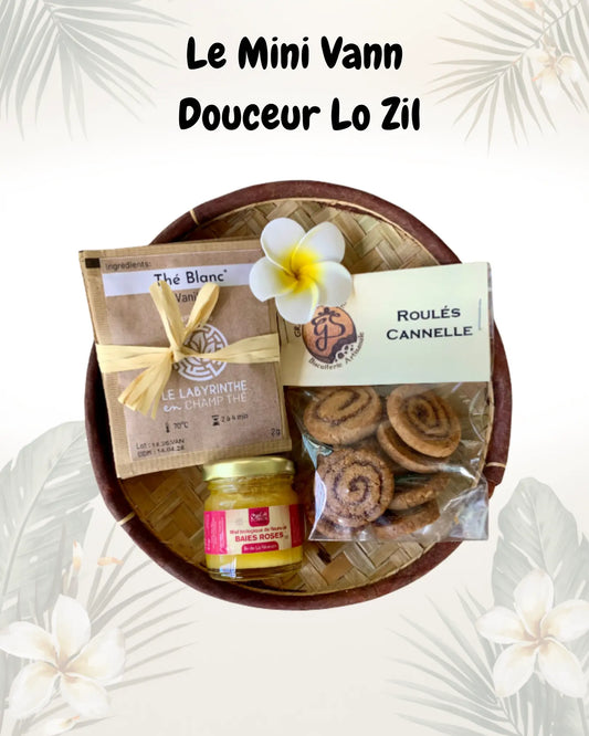 Coffret Gourmand 🌺 Mini Vann Douceur Lo Zil ConfiPéi Boutique