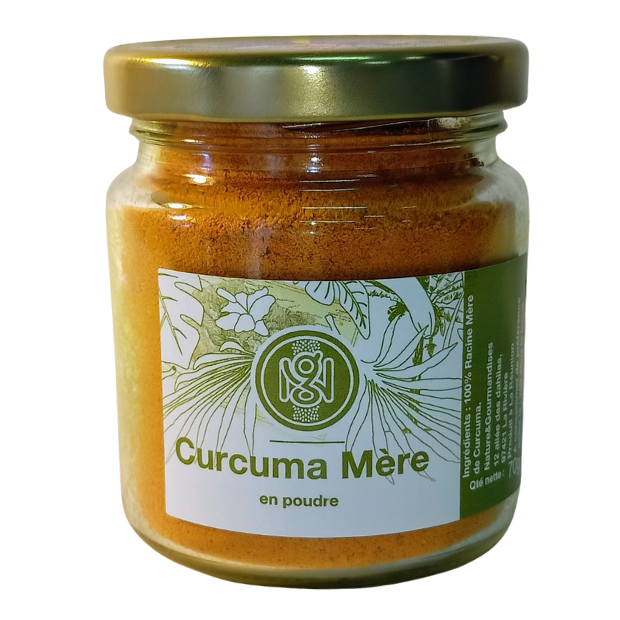 Curcuma mère en poudre 70g