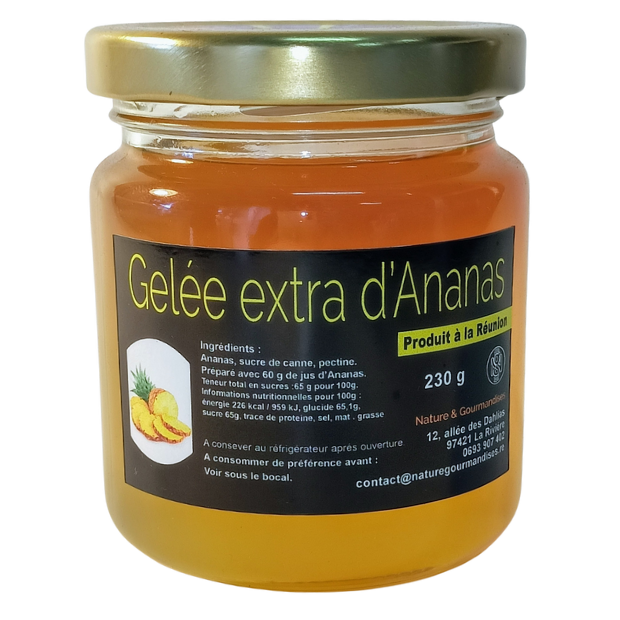 Gelée extra d'Ananas 115g ou 230g