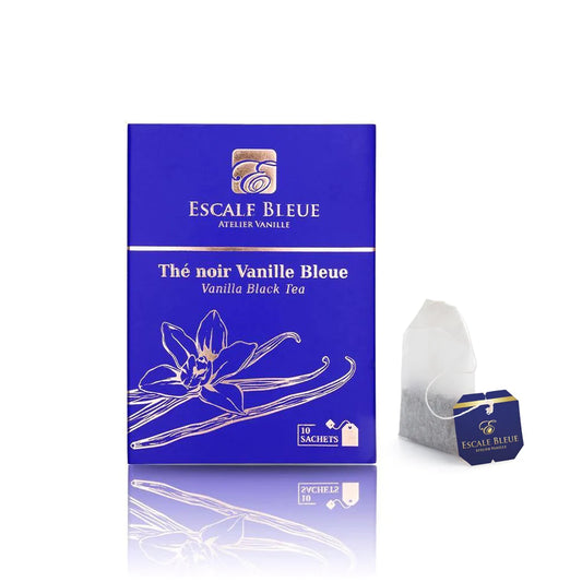 Thé noir Vanille Bleue 20g