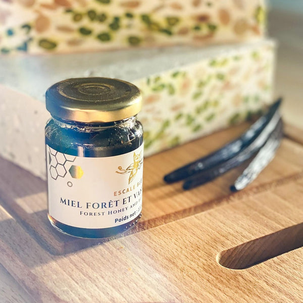 Miel Forêt et Vanille Bleue 110g